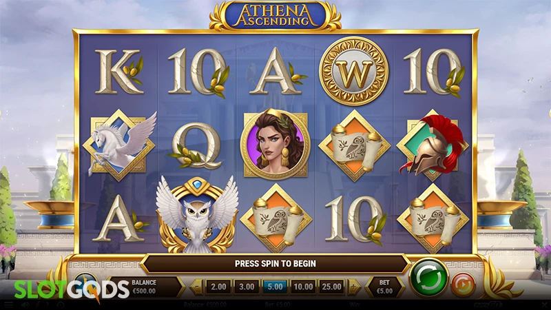 Athena Ascending Slot - Screenshot 