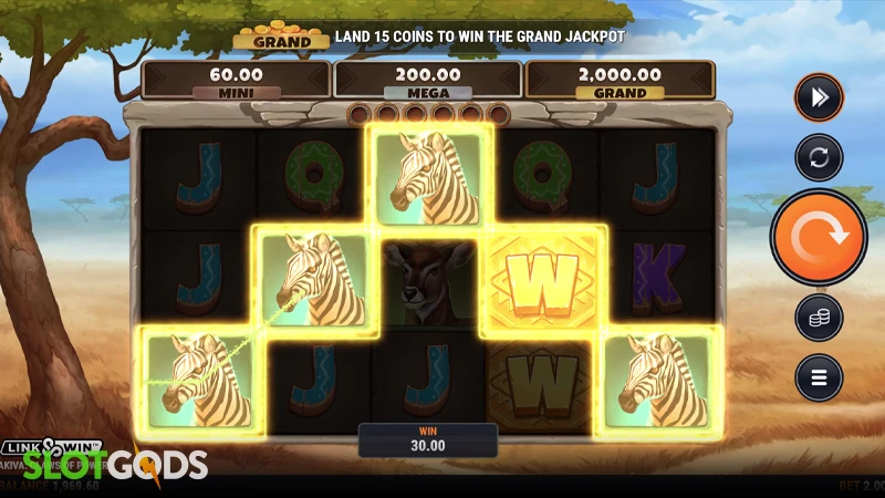 Akiva: Claws of Power Slot - Screenshot 2