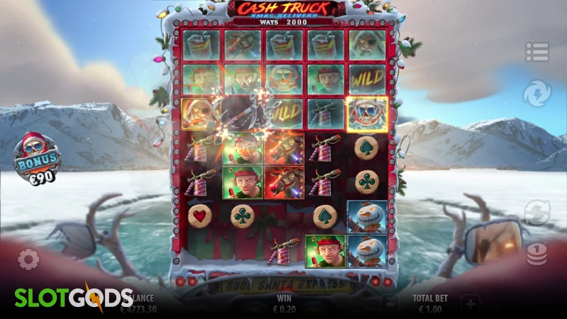 Cash Truck Xmas Delivery Slot - Screenshot 2