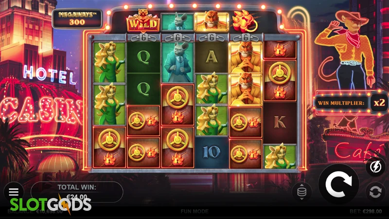 Phat Cats Megaways Slot - Screenshot 2