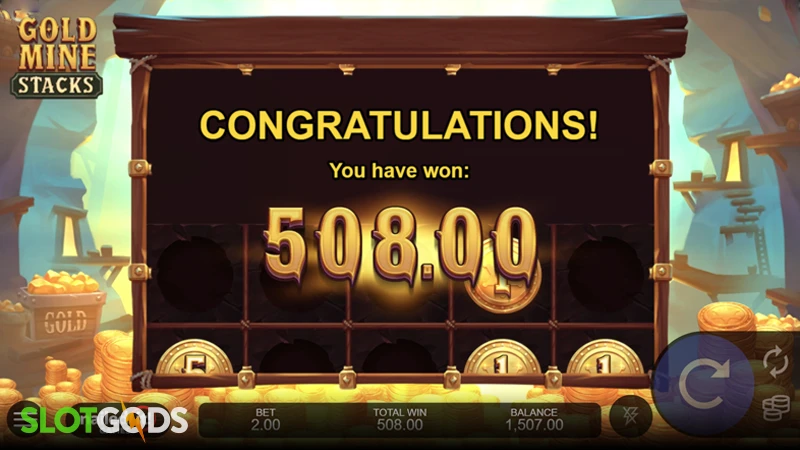 Gold Mine Stacks Slot - Screenshot 4