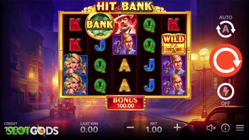 Hit the Bank Slot - Screenshot 
