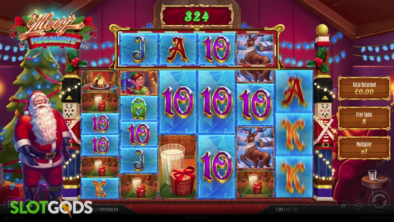 Merry Megaways Slot - Screenshot 2