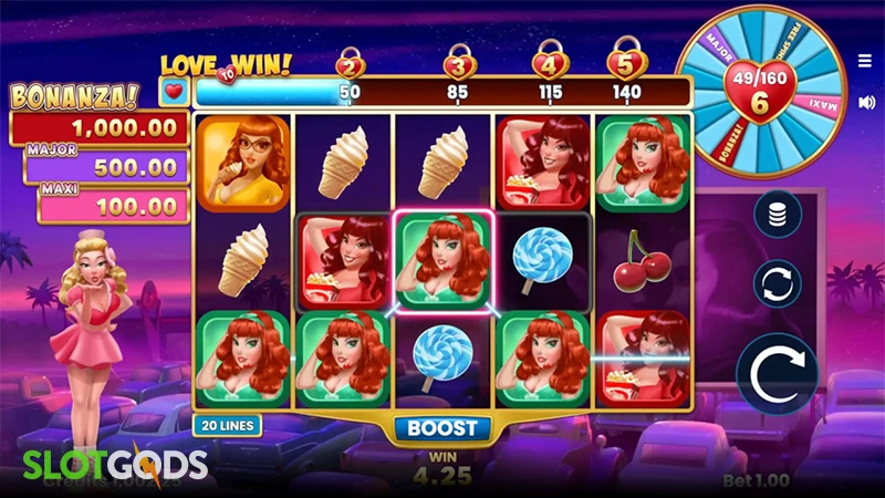 Betty's Big Bonanza Slot - Screenshot 