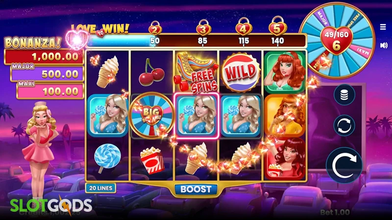 Betty's Big Bonanza Slot - Screenshot 2