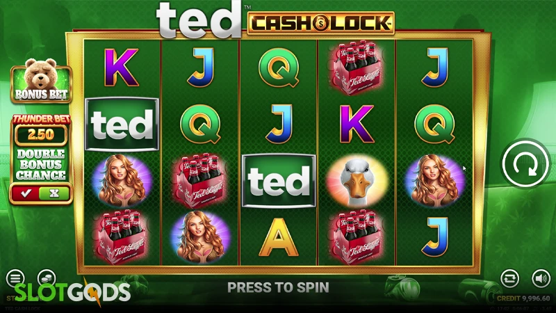 Ted Cash Lock Slot - Screenshot 