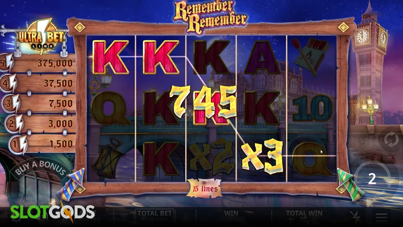 Remember Remember Slot - Screenshot 
