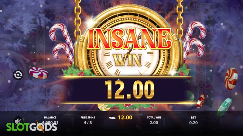Santa Express Slot - Screenshot 4