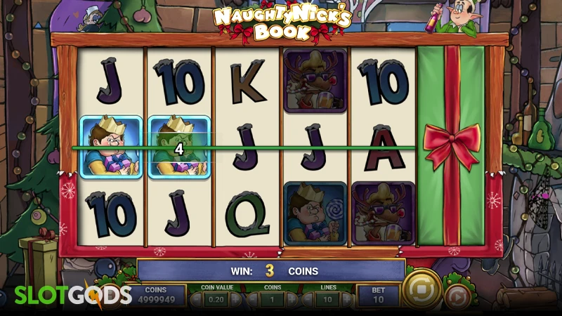 Naughty Nick's Book Slot - Screenshot 3