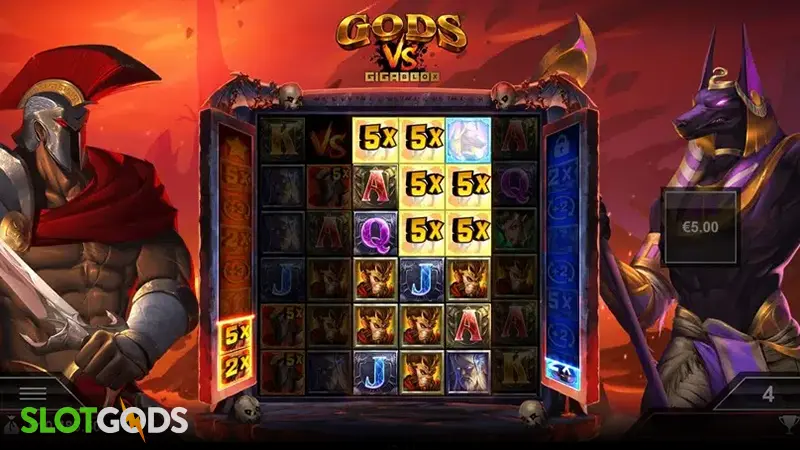 Gods vs Gigablox Online Slot by Yggdrasil