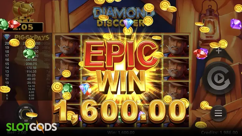 Diamond Discovery Slot - Screenshot 4