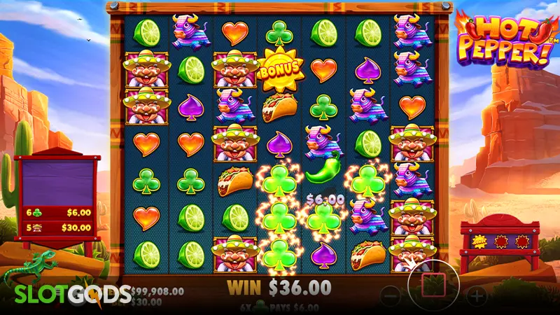 Hot Pepper Slot - Screenshot 