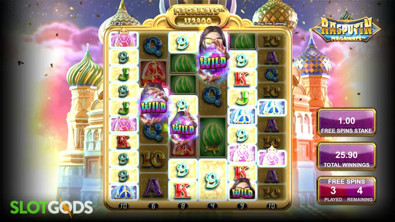 Rasputin Megaways Slot - Screenshot 3