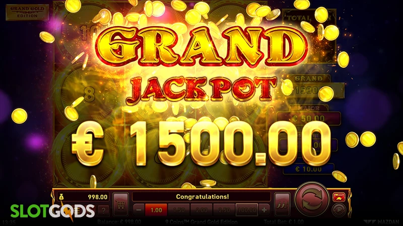 9 Coins™: Grand Gold Edition Slot - Screenshot 4