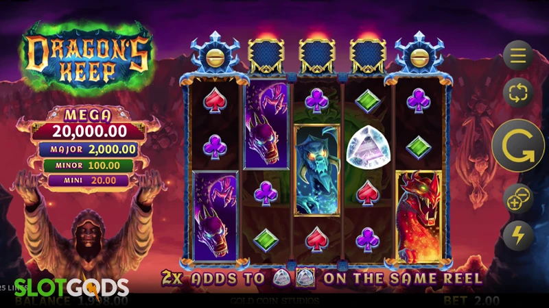 Dragon's Keep Slot - Screenshot 