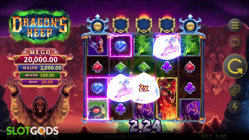 Dragon's Keep Slot - Screenshot 2