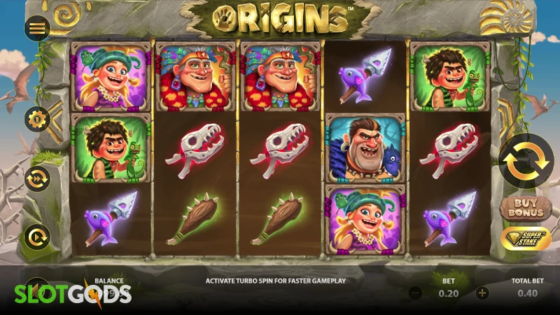 Origins Slot - Screenshot 