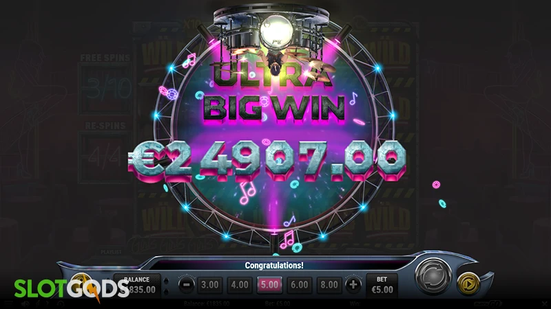 Mötley Crüe Slot - Screenshot 4