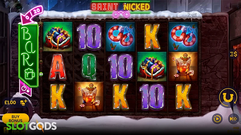 Saint Nicked Slot - Screenshot 