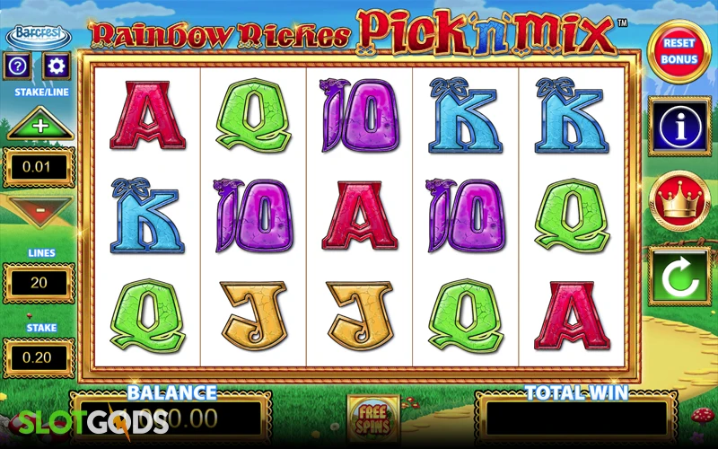 Rainbow Riches Pick 'n' Mix Slot - Screenshot 