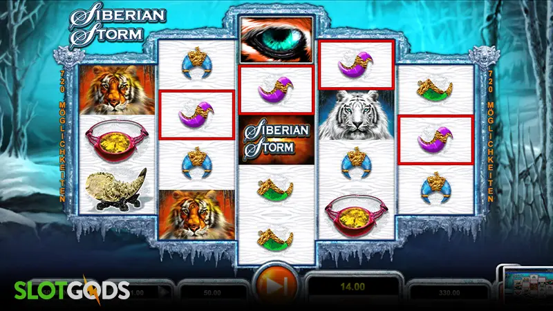 Siberian Storm Slot - Screenshot 