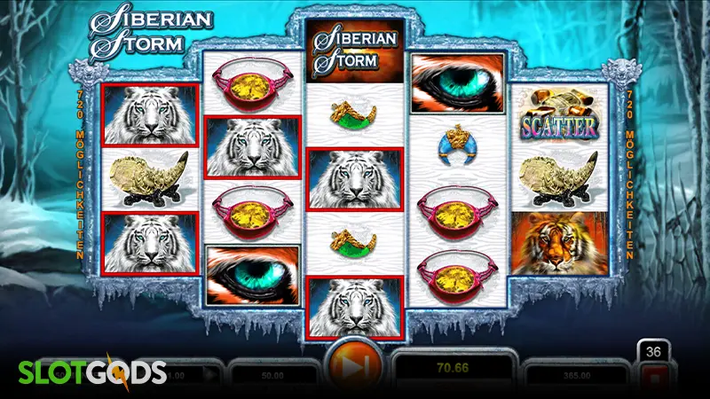 Siberian Storm Slot - Screenshot 4