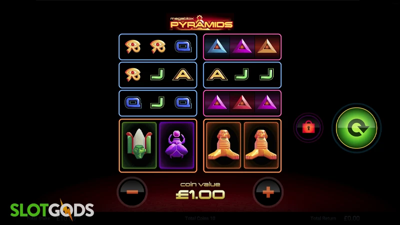 Megablox Pyramids Slot - Screenshot 
