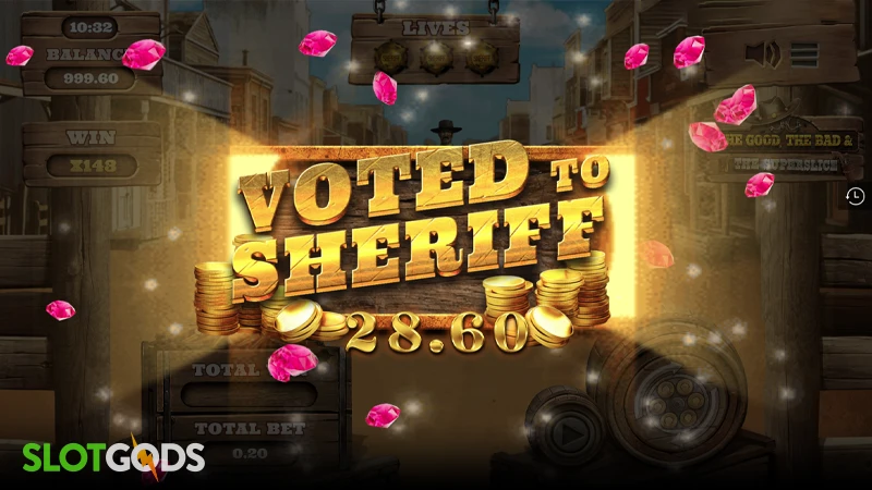 The Good, the Bad and the SuperSlice Slot - Screenshot 4