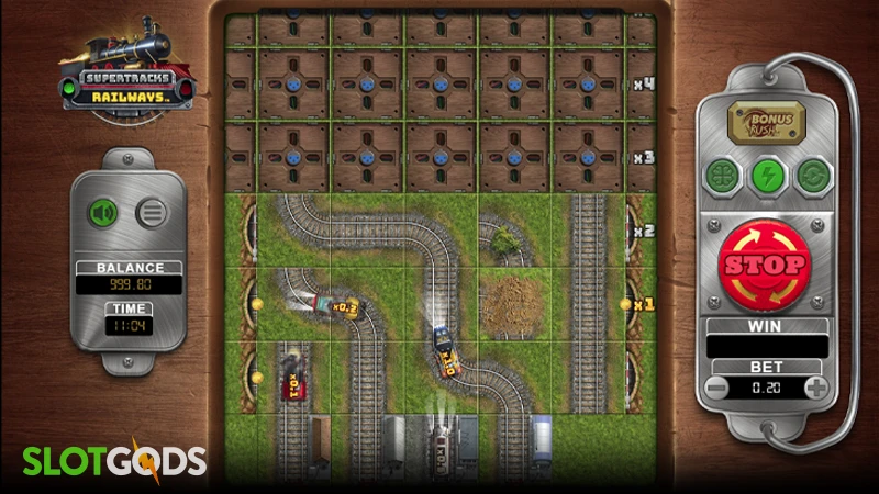 SuperTracks Railways Slot - Screenshot 