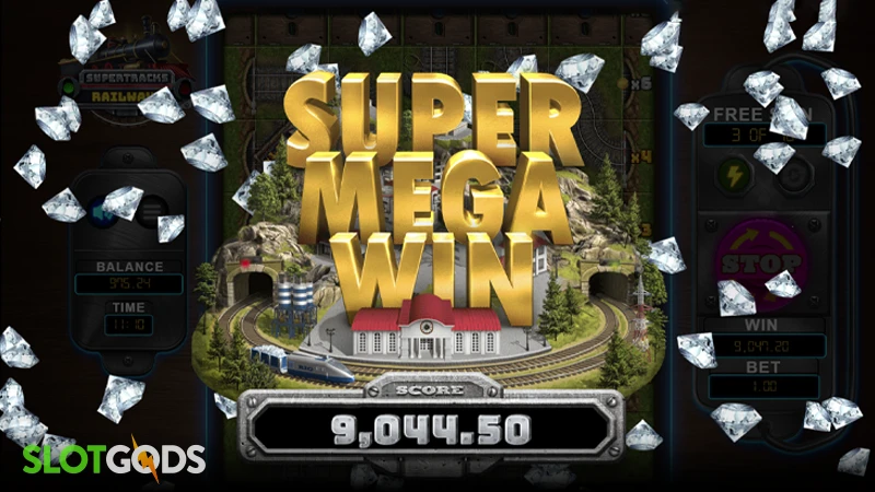 SuperTracks Railways Slot - Screenshot 4