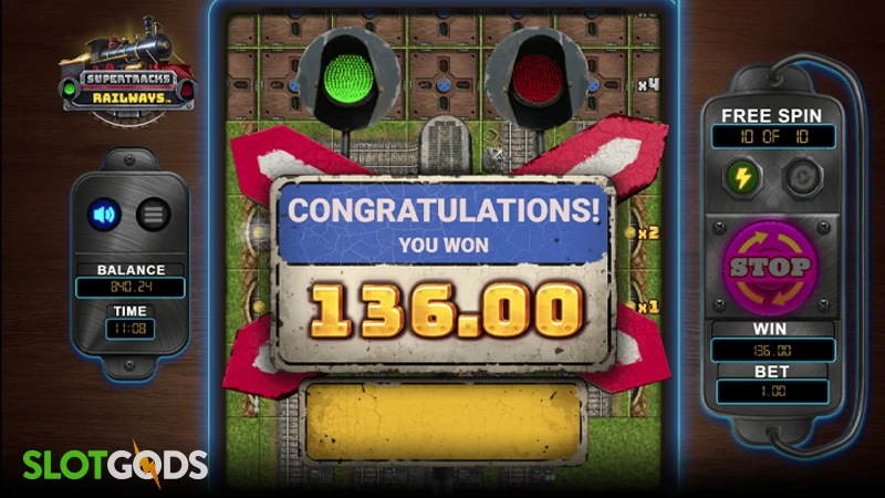 SuperTracks Railways Slot - Screenshot 2
