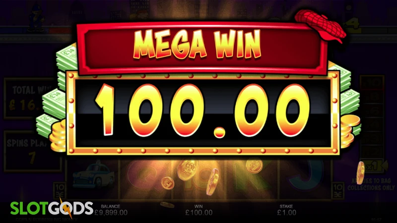 Cops 'n' Robbers Big Money Slot - Screenshot 4