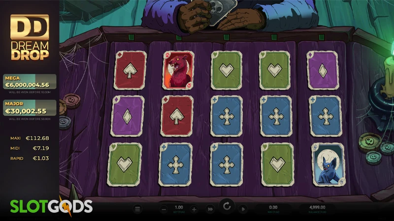 Grim The Splitter: Dream Drop Slot - Screenshot 
