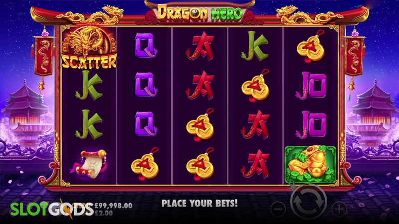 Dragon Hero Slot - Screenshot 