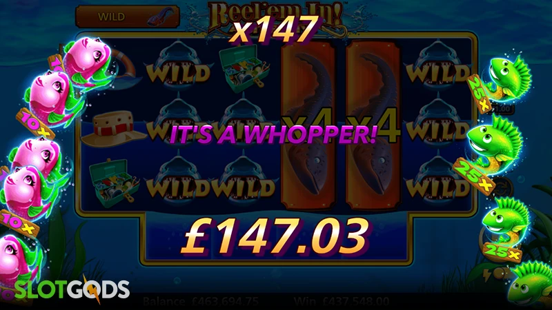 Reel 'Em In! A Bit Fishy Slot - Screenshot 4