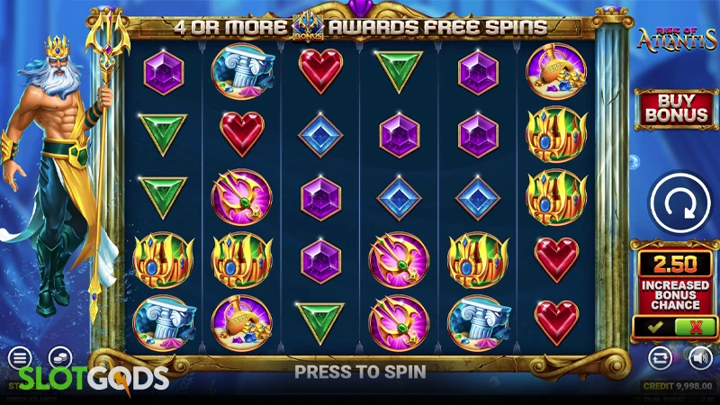 Rise of Atlantis Slot - Screenshot 