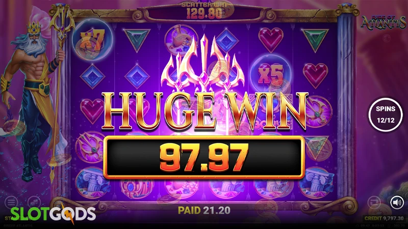 Rise of Atlantis Slot - Screenshot 4