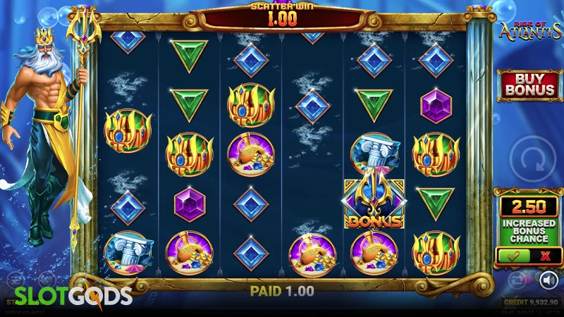 Rise of Atlantis Slot - Screenshot 2