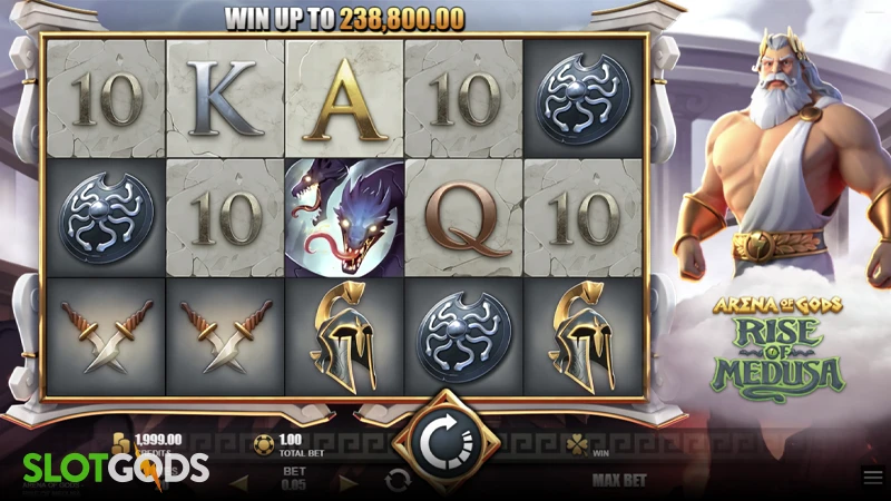 Arena of Gods: Rise of Medusa Slot - Screenshot 