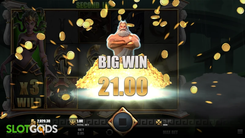 Arena of Gods: Rise of Medusa Slot - Screenshot 4