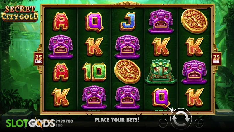 Secret City Gold Slot - Screenshot 