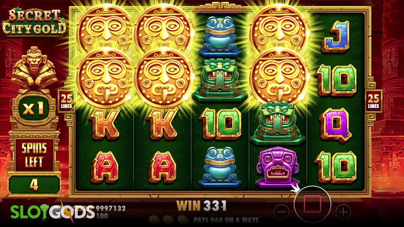 Secret City Gold Slot - Screenshot 4