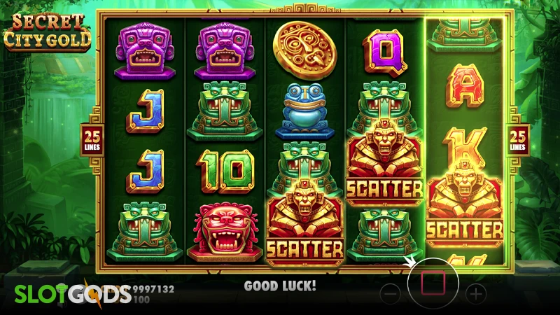 Secret City Gold Slot - Screenshot 3