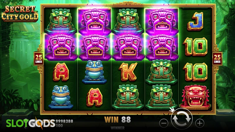 Secret City Gold Slot - Screenshot 2