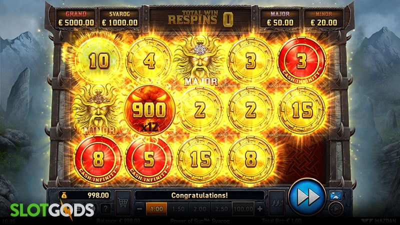 Power of Sun™: Svarog Slot - Screenshot 3