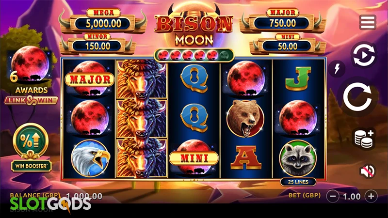 Bison Moon Slot - Screenshot 