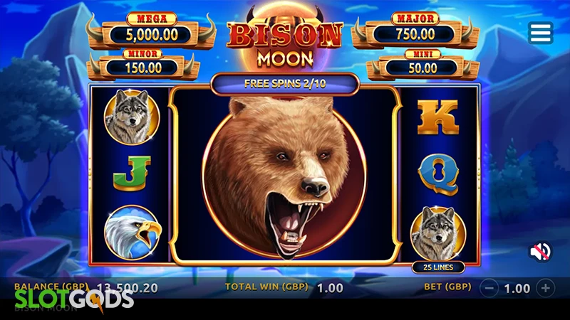 Bison Moon Slot - Screenshot 3