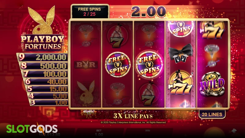 Playboy Fortunes Slot - Screenshot 3
