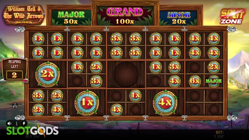 William Tell & The Wild Arrows Slot - Screenshot 3