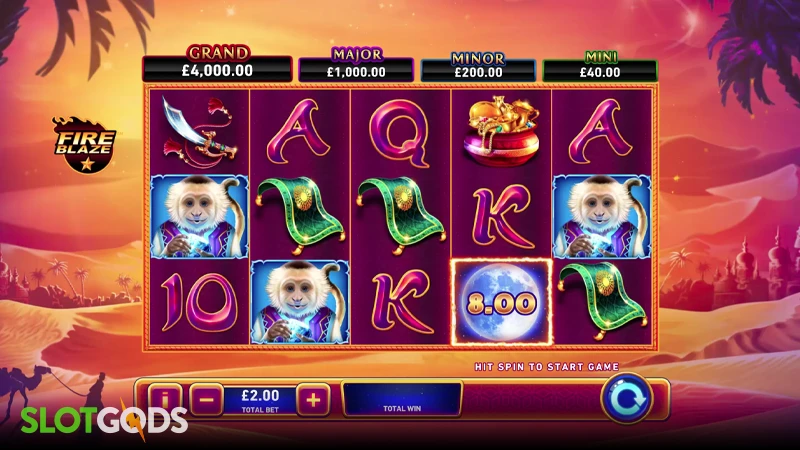 Jinns Moon Slot - Screenshot 2